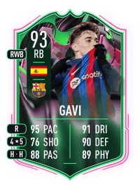 Gavi SHAPESHIFTERS 93 OVR