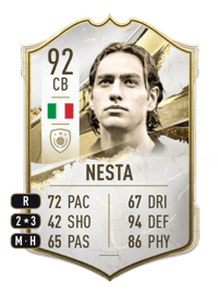 Alessandro Nesta Icon 92 OVR