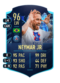 Neymar Jr TEAM OF THE SEASON MOMENTS 96 OVR