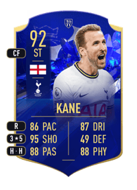 Harry Kane TOTY HONOURABLE MENTIONS 92 OVR