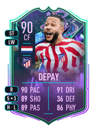 Memphis Depay FANTASY FUT 90 OVR