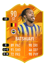 Michy Batshuayi Domestic Man of the Match 90 OVR