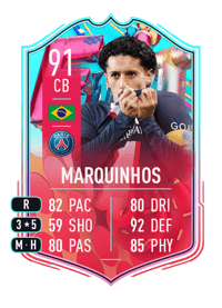 Marquinhos FUT Birthday 91 OVR