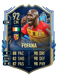Seko Fofana Team of the Season 92 OVR