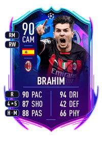 Brahim UCL ROAD TO THE FINAL 90 OVR