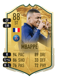 Kylian Mbappé HISTORY MAKERS 88 OVR