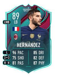 Theo Hernández World Cup Team of the Tournament 89 OVR