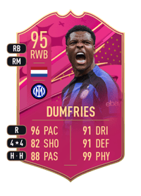Denzel Dumfries FUTTIES 95 OVR