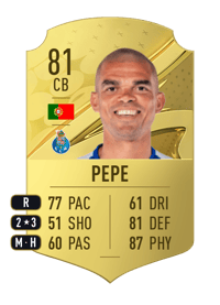 Pepe Rare 81 OVR