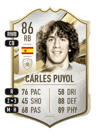 Carles Puyol Icon 86 OVR