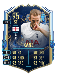 Harry Kane Team of the Season 95 OVR
