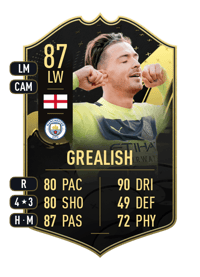 Jack Grealish Team of the Week 87 OVR