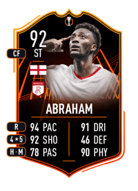 Tammy Abraham UEL Road to the Final 92 OVR