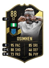 Victor Osimhen Team of the Week 88 OVR