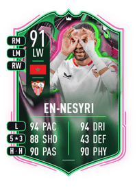 Youssef En-Nesyri PREMIUM SHAPESHIFTERS 91 OVR