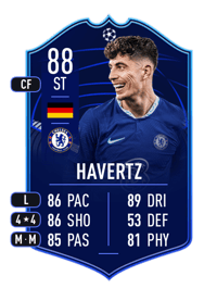Kai Havertz UEFA Champions League MOTM 88 OVR