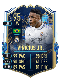 Vinícius Jr. Team of the Season 95 OVR
