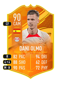 Dani Olmo Domestic Man of the Match 90 OVR