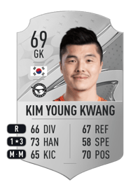 Kim Young Kwang Rare 69 OVR