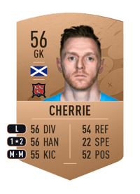 Peter Cherrie Common 56 OVR