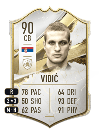 Nemanja Vidić Icon 90 OVR