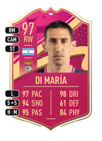 Ángel Di María Premium FUTTIES 97 OVR