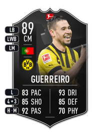 Raphaël Guerreiro POTM Bundesliga 89 OVR