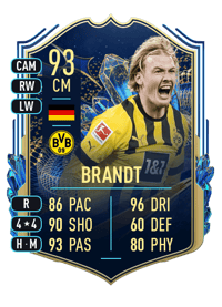 Julian Brandt Team of the Season 93 OVR