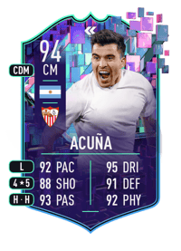 Marcos Acuña Flashback Player 94 OVR