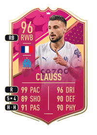 Jonathan Clauss Premium FUTTIES 96 OVR