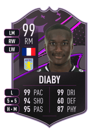 Moussa Diaby Dynamic Duos 99 OVR