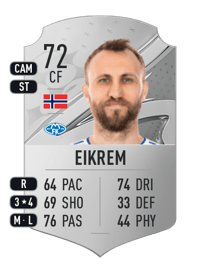 Magnus Wolff Eikrem Rare 72 OVR