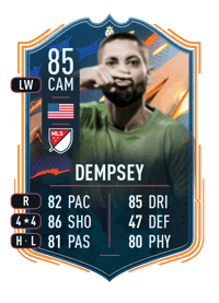 Clint Dempsey FUT Heroes 85 OVR