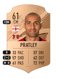 Darren Pratley Rare 61 OVR