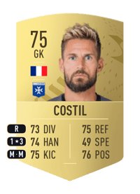 Benoît Costil Common 75 OVR