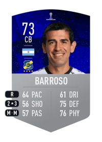 Julio Alberto Barroso CONMEBOL SUDAMERICANA 73 OVR