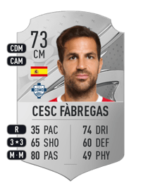 Cesc Fàbregas Rare 73 OVR