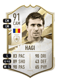 Gheorghe Hagi Icon 91 OVR
