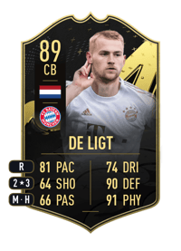 Matthijs de Ligt Team of the Week 89 OVR