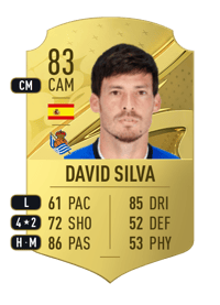 David Silva Rare 83 OVR