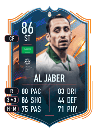 Sami Al Jaber FUT Heroes 86 OVR