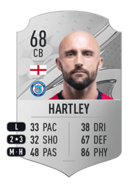 Peter Hartley Rare 68 OVR