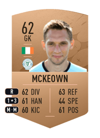 James McKeown Common 62 OVR
