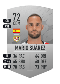 Mario Suárez Common 72 OVR