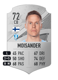 Niklas Moisander Rare 72 OVR