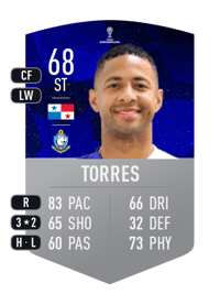 Gabriel Torres CONMEBOL SUDAMERICANA 68 OVR
