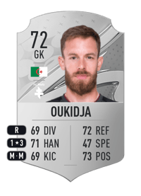 Alexandre Oukidja Rare 72 OVR