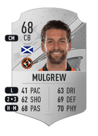 Charlie Mulgrew Rare 68 OVR