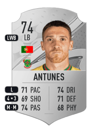 Antunes Rare 74 OVR