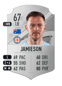 Scott Jamieson Rare 67 OVR